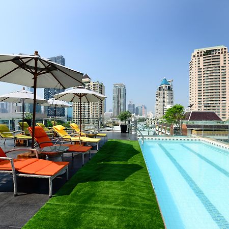 Готель Le D'Tel Бангкок Екстер'єр фото Rooftop pool at the U Sathorn